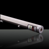 Penna puntatore laser verde acciaio 50mW 532nm con batteria 2AAA