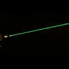 Pluma de puntero láser verde medio acero 150mW 532nm con batería 2AAA