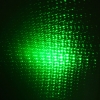 10mW 532nm Open-back Kaleidoscopic Caneta Laser Pointer Verde com 2AAA Bateria