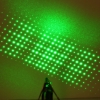 5 in 1 30mW 532nm grüner Laser-Zeiger-Feder-Schwarz (inklusive zwei LR03 AAA 1,5 V Batterien)