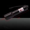 1010 Typ 50mW 650nm Taschenlampe Stil rot Laserpointer Schwarz (inklusive eines 16.340 880mAh 3,6 V-Batterie)