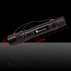 850 Tipo de 30mW 650nm linterna estilo de láser rojo puntero Pen Negro (incluido una batería 18650 2200mAh 3.7V)