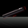 Le style de lampe-torche de 30mW 532nm adaptent le stylo vert de pointeur de laser de foyer avec la batterie 18650