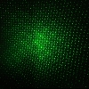 10mW 532nm Chromstahl kaleidoskopischer grüner Laser Pointer Silber (mit zwei AAA-Batterien)