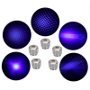 Kits de pointeur de laser bleu de puissance élevée de 10000mw 450nm Gatling brûlant bleu