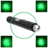 200mW 532nm wiederaufladbarer grüner Laserpointer strahlen Licht schwarz