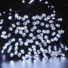 Weihnachtslicht Weiß 100 LED Solar String Light