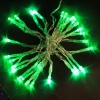 Grün 30 LED Batterie-im Freienschnur-Licht