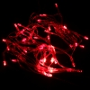 Luz de la secuencia de la batería 4m fiesta de Navidad de la luz roja LED 40