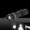 SA-9 7W XPE Flat Fokussierung Weißlicht Taschenlampe Camping Lampe Schwarz