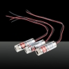 3pcs DIY HLM240 - 312462 5mW 650nm Focusable Red Beam Laser Head (4.5-5V)