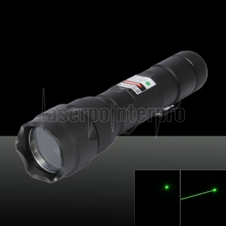 250mW 532nm Green Beam Light Laser Pointer Pen Black 502B