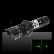 50mW feixe de luz verde inclinado cabeça Laser Gun Sighter preto