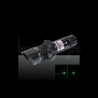 50mW Green Beam Light Slanted Head Laser Gun Sighter Black