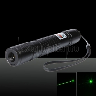 230mW 532nm grüne Lichtstrahl-Licht-Laser-Zeiger-Feder Schwarz 853