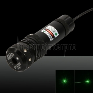 50mW 532nm grüner Laser-Zeiger-Feder-Schwarz