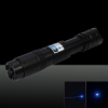 2000mW brûlant Blue Beam Light Focusing Head Laser Pointer Pen Black