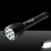 TrustFire TR-J18 7*CREE XM-L T6 8000lm 5-mode White Strong Light Flashlight Black