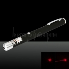 Penna puntatore laser a punto singolo ricaricabile a luce rossa da 1mW 650nm