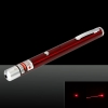 200mW 650nm Red feixe de luz único ponto recarregável Laser Pointer Pen Red