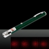100mW 650nm viga roja Luz estrellada recargable lápiz puntero láser verde