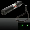 50mw 532nm Pen Pointer Laser com variável Foco Preto