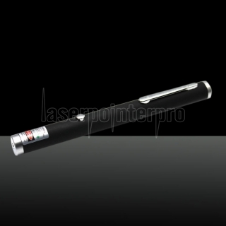 300mW 532nm Single-point USB Chargeable Laser Pointer Pen Black LT-ZS004