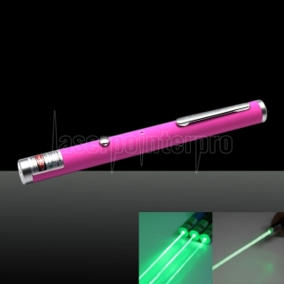 500mW 532nm Single-Point USB aufladbare Laserpointer Pink LT-ZS006