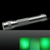 LT-WJ228 100mW 532nm Zweifarbige Lichtstrahl-Licht Zoom Laserpointer Kit Silber