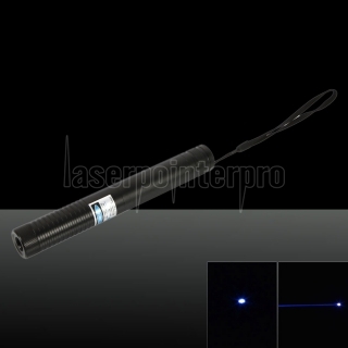 2000mW 450nm Laser Blue Beam Caneta Laser Pointer Preto