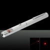 1MW 650nm Red Laser Beam Single-ponto Laser Pointer Pen Branco