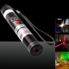 1000mw 650nm High Power Handheld Red Laser Beam Laser Pointer Pen with Laser Heads/Keys/Safety Lock/Battery Black