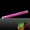 50mw 650nm Red Laser Beam Single-ponto Laser Pointer Pen com Pink cabo USB