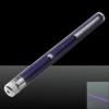 5mW 405nm Light Purple Single Point Pen pointeur laser avec un câble USB Violet