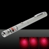 Modelo de plata 1mw 650nm estrellada Red Light Desnudo lápiz puntero láser