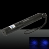 303 405nm 1mw Laser Pointer Roxo Pen com Key Lock Preto