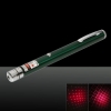 650nm 1mW Red Beam Light Starry Rechargeable Laser Pointer Pen with 4pcs Laser Heads Green