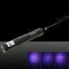 1mW 405nm Blue & Purple Beam Light Tailcap Switch Laser Pointer Pen Black