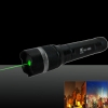 Stile 50mw 532nm fascio verde chiaro Dot Light singolo nottilucenti elastico messa a fuoco regolabile ricaricabile Laser Pointer