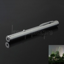 10mw 532nm Green Beam Light Single-point Light Style All-steel Laser Pointer Pen Bright Metal Color