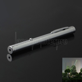 30mw 532nm Green Beam Light Single-point Light Style All-steel Laser Pointer Pen Bright Metal Color