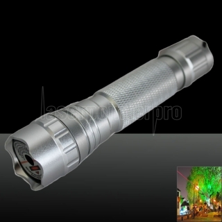 LT-501B 150mw 650nm Red Light poderoso raio laser Pointer Pen Set prata