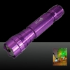 501B 500mW 650nm Rojo haz de luz láser puntero Pen Batería púrpura