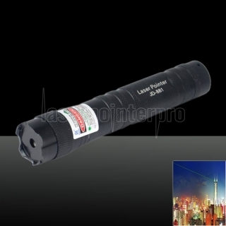 LT-81 300mW 532nm faisceau vert Lumière Dot style unique point réglable extensible rechargeable stylo pointeur laser noir