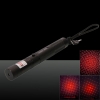 200mW 650nm Single-Point & Starry Light 2-in-1 Red Raio Laser Pointer Pen Preto