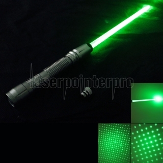 300mW 532nm luce verde con Laser Sword Silver