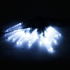 MarSwell 40 LED White Light Waterdrop Design Noël solaire décorative Lumière cordes
