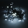 Haute Qualité 200LED Décoration de Noël étanche White Light Solar Power LED String (12M)