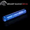 SHARP EAGLE ZQ-03 200mW 532nm Starry Sky Style Green Light Waterproof Aluminum Laser Sword Blue