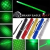 SHARP EAGLE ZQ-LV 500mW 532nm 5-in-1 Diverse Muster-Grün-Lichtstrahl-Licht Multifunktions-Laser-Schwert Kit Schwarz